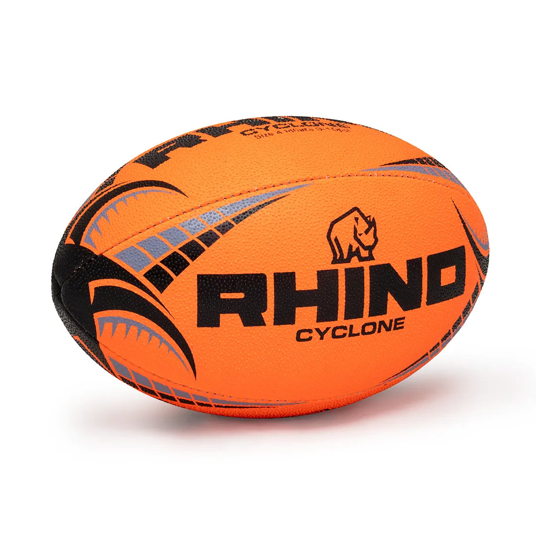 Orange Rugby Trainers Cyclone XV Rugby Training Ball | Rhino Rugby South Africa