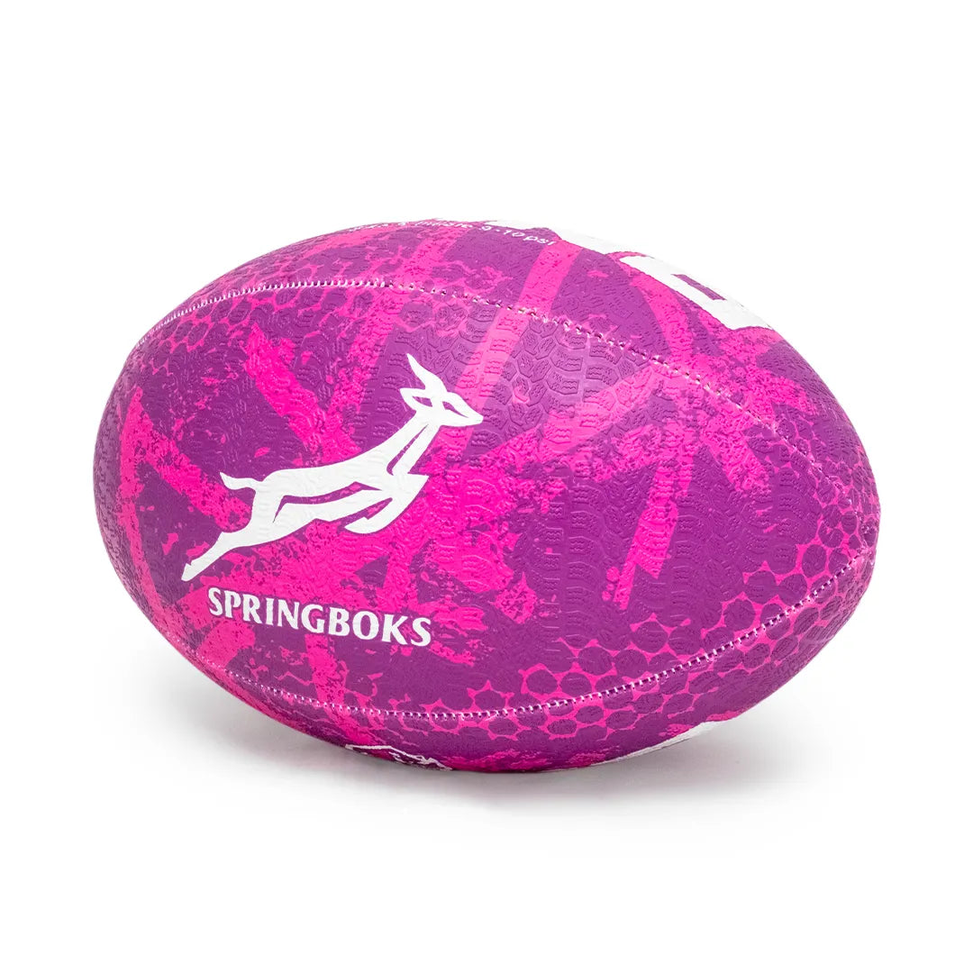 Rhino Graffiti pink rugby ball