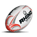 Ballon De Rugby Rhino Meteor Match - Qualité Match, Cousu Main, Vessie Latex, Excellente Adhérence - 3