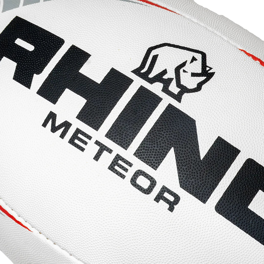 Rhino Meteor size 5 red rugby ball