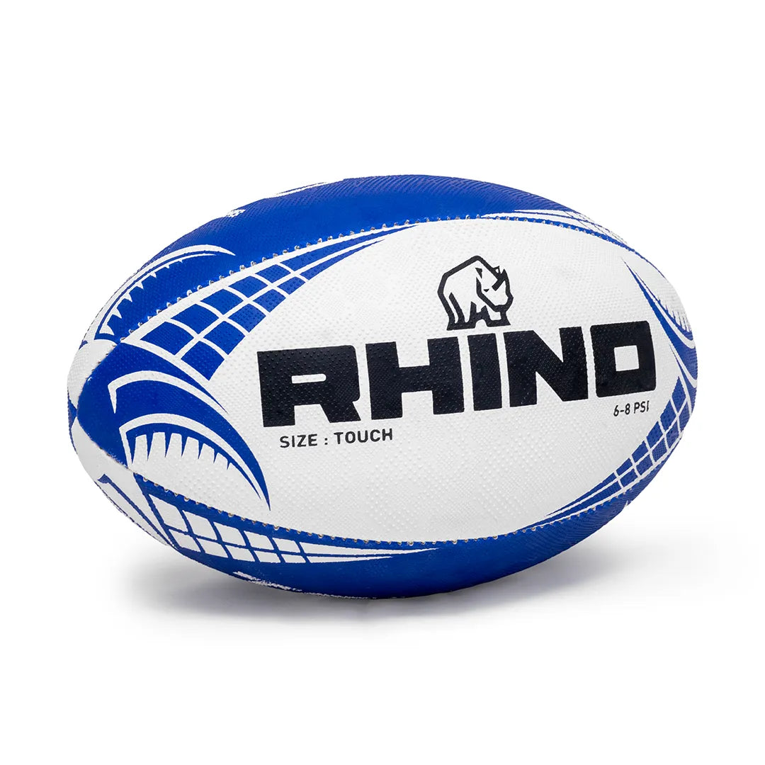 Rhino Touch Blue rugby ball