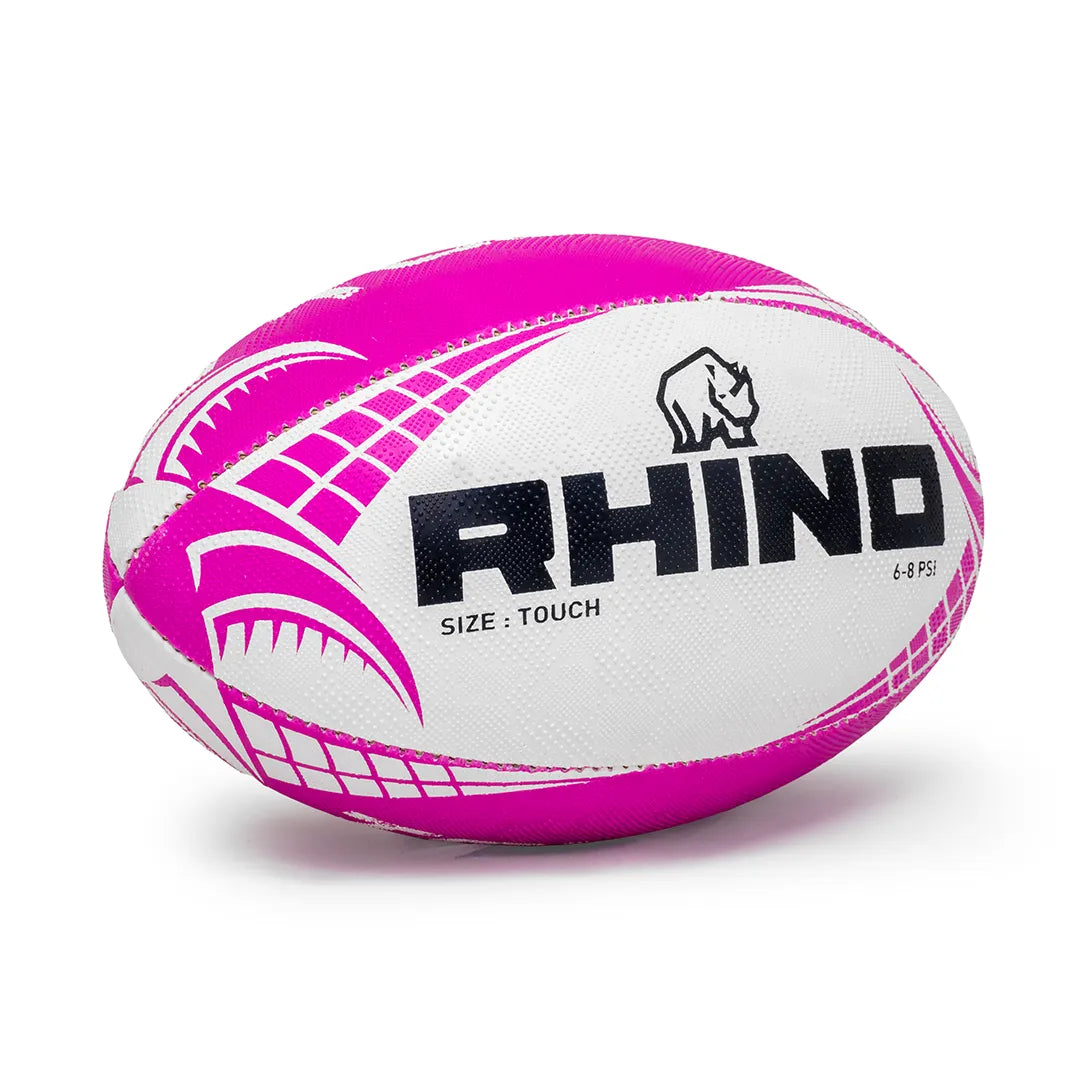 Rhino Touch pink rugby ball