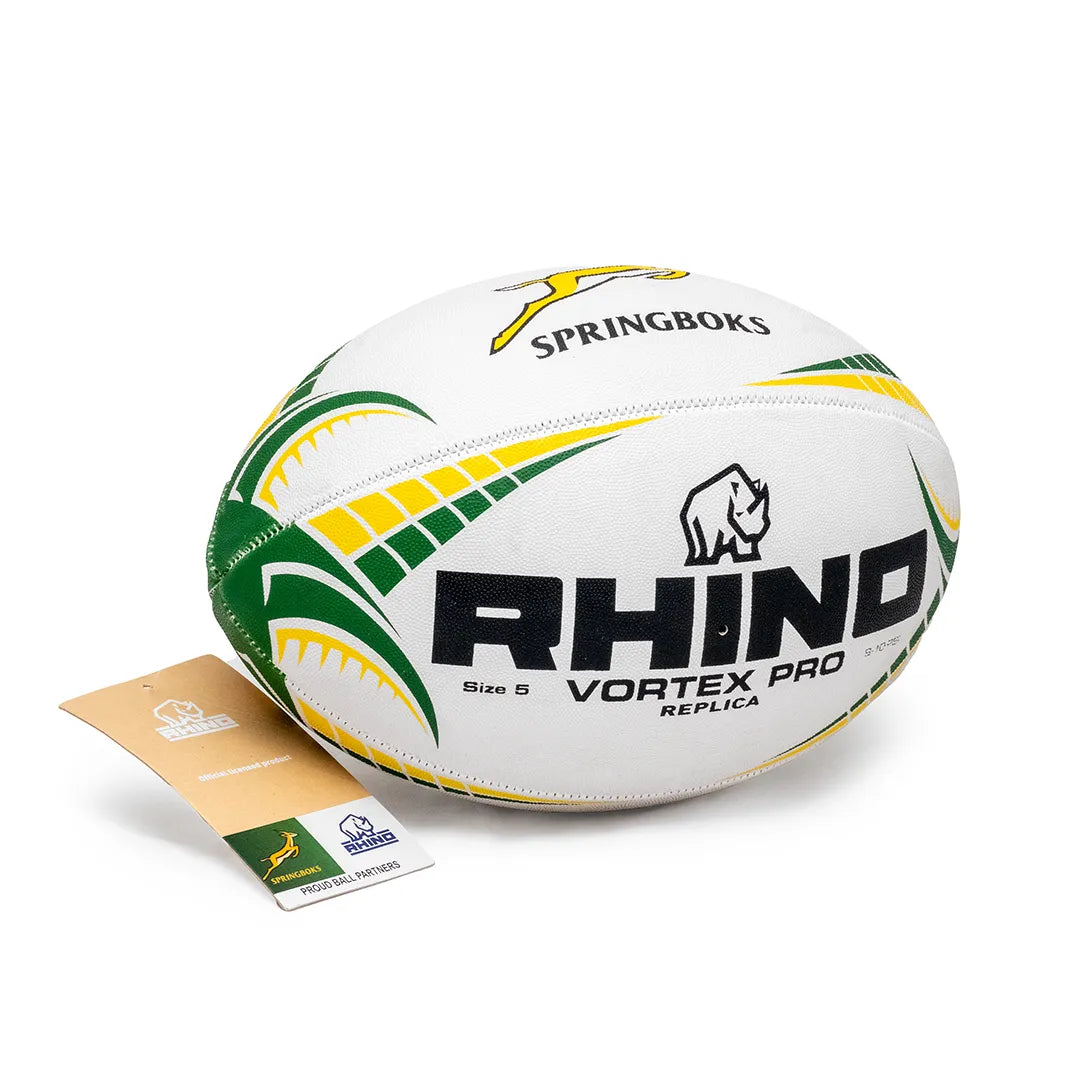 Rhino Springboks Vortex Pro Rugby Ball