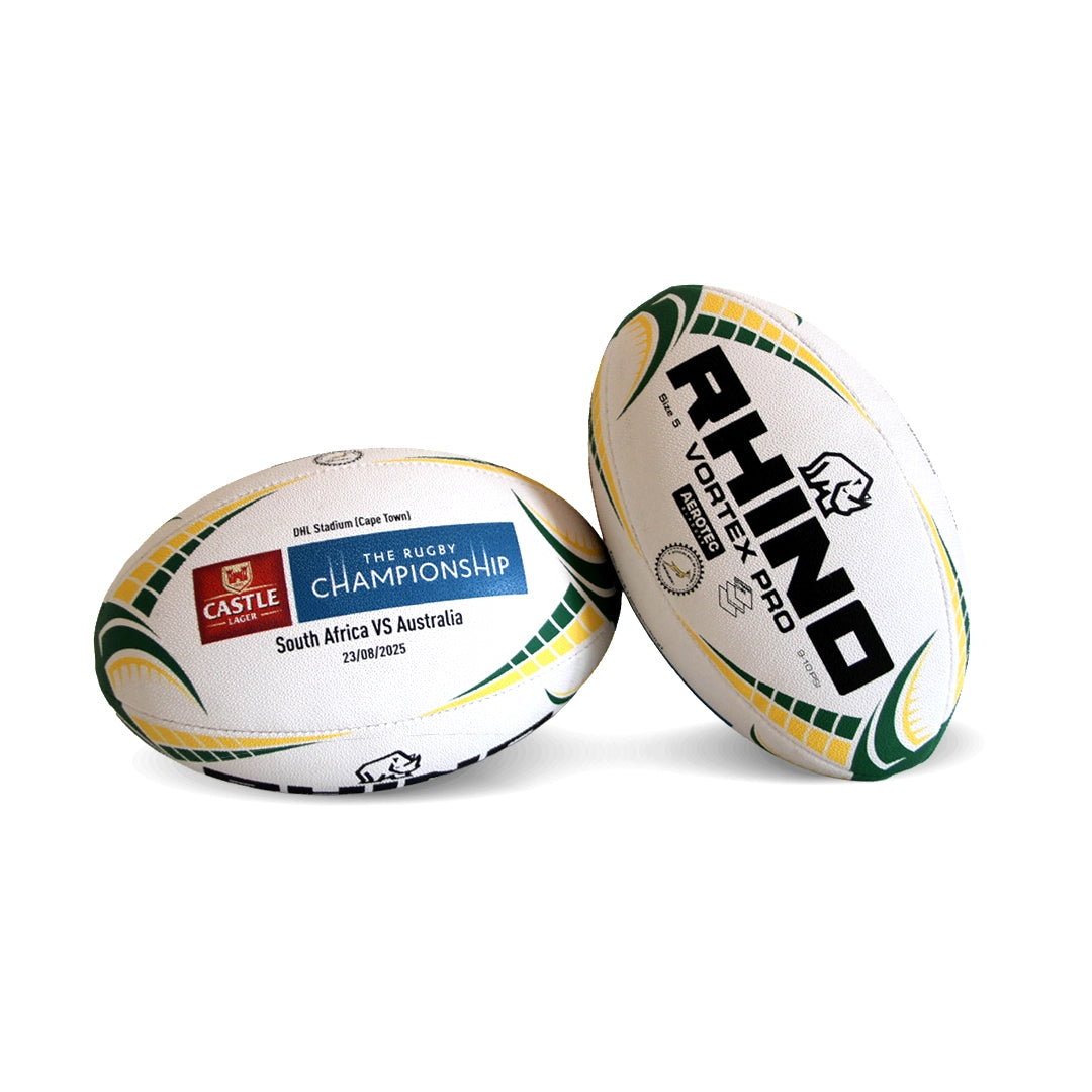 Spring Vortex Ball Vortex Pro Size 5 Match Ball (Springboks vs Australia 23/08/2025 ...