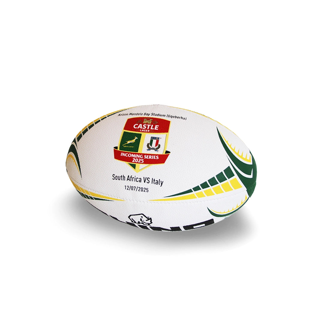 Spring Vortex Ball Vortex Pro Size 5 Match Ball (Springboks vs Italy 12/07/2025) – Rhino Rugby