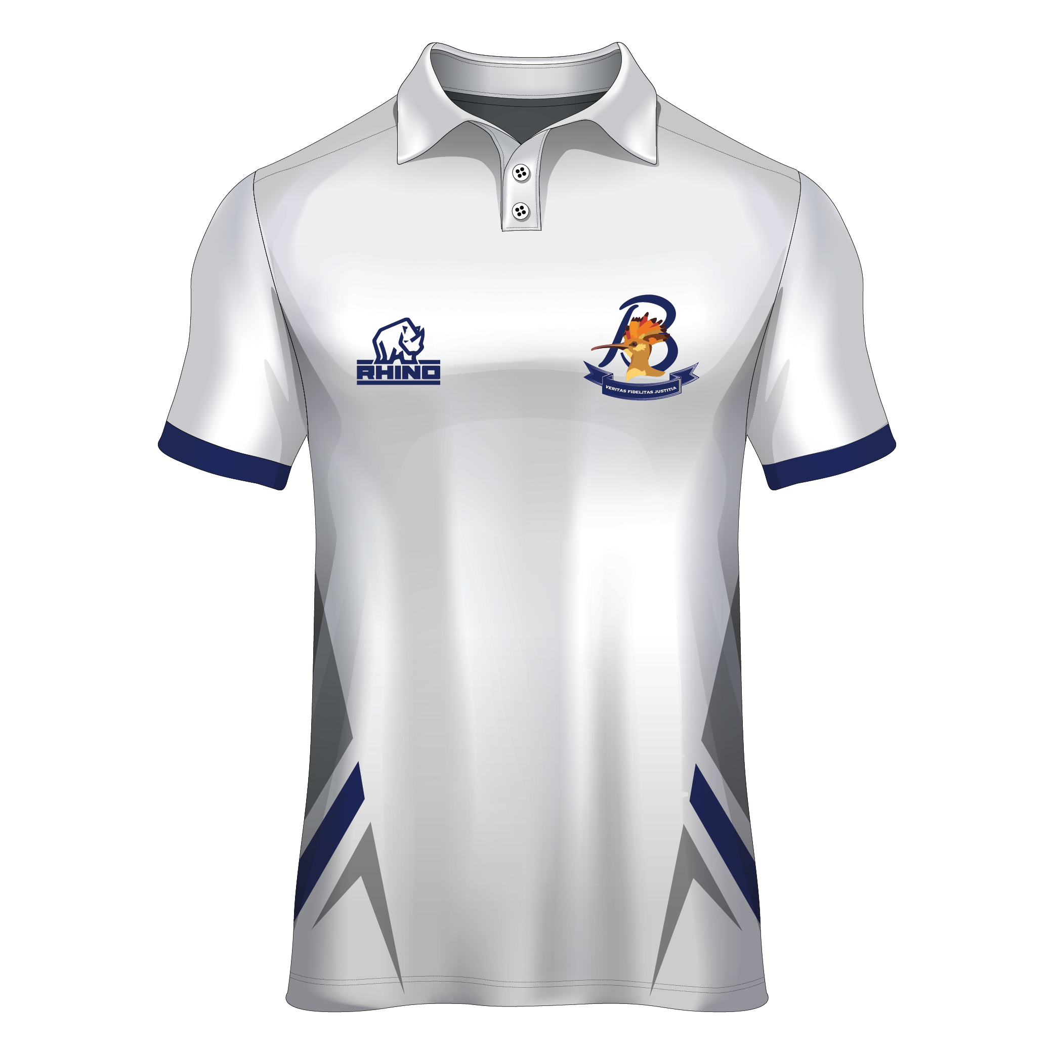 Cricket Short Sleeve Shirt School – Rhino Rugby & Sport SA