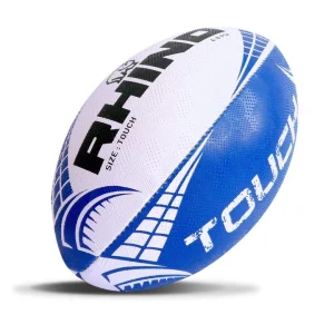 Rhino Touch Rugby Ball | Blue